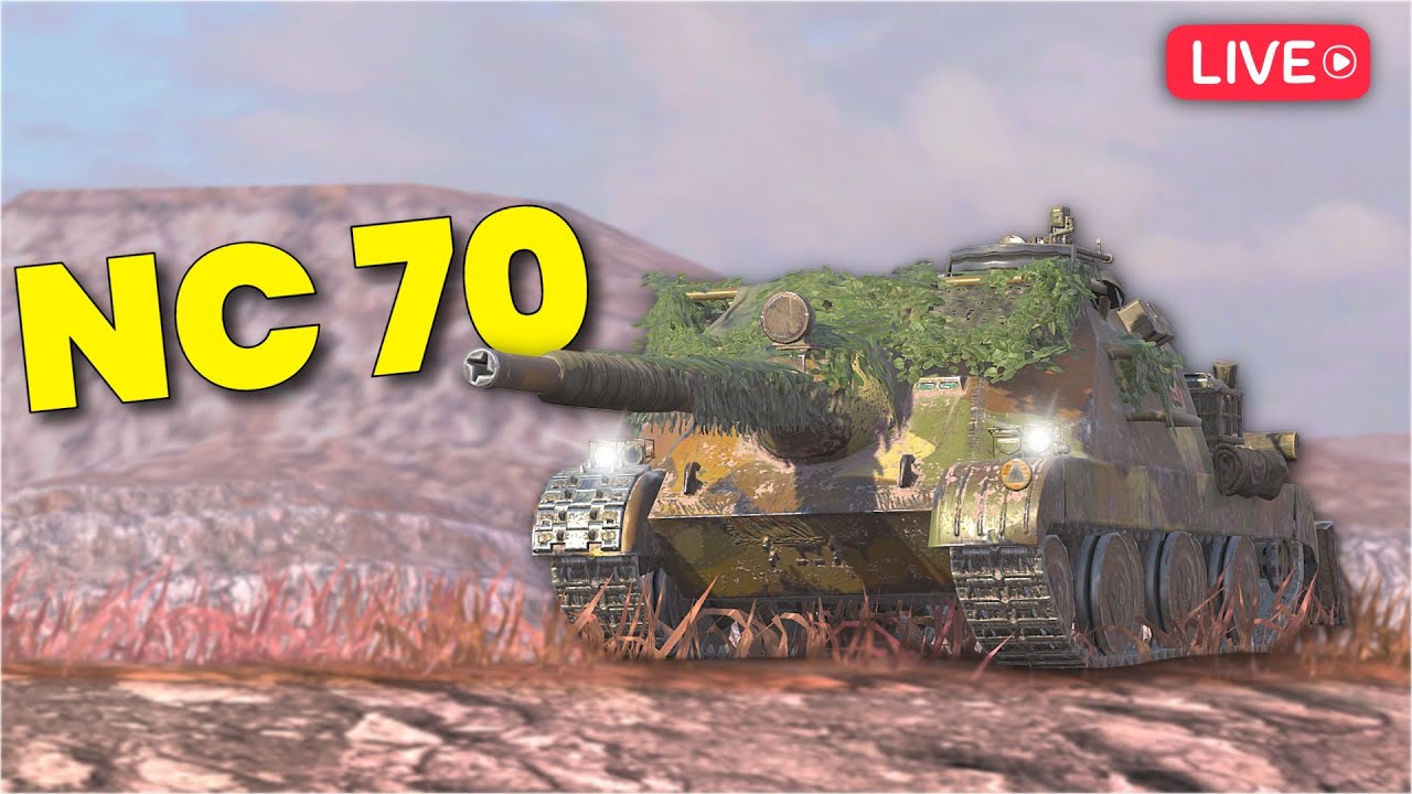 TANQUE NOVO, MECÂNICA NOVA: NC 70 BLYSKAWICA | Gameplay AO VIVO