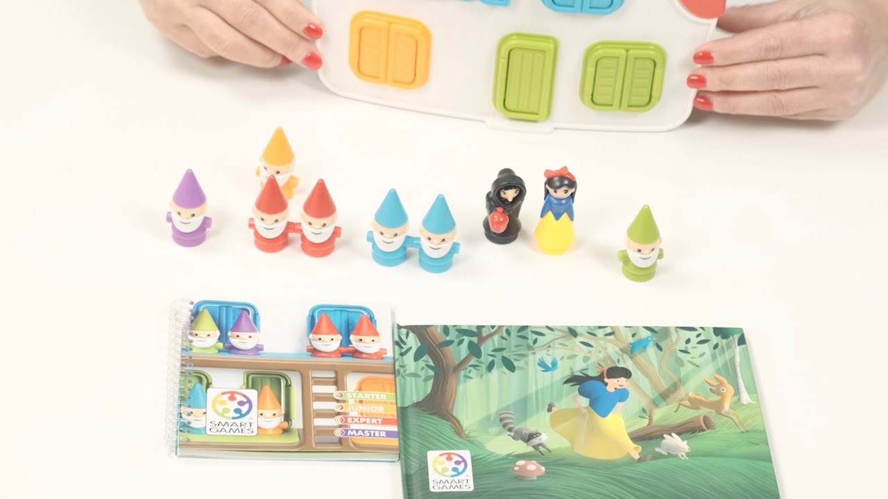 Blancanieves, un juego de razonamiento lógico para niños a partir de 4 años