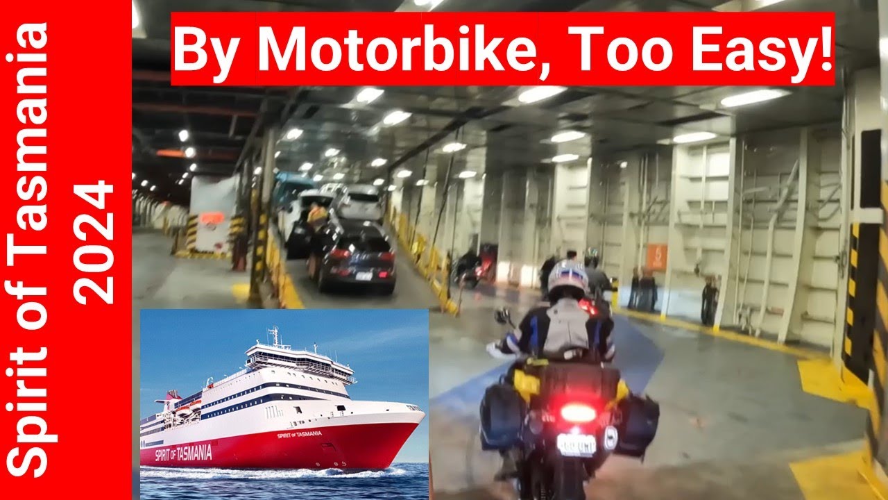 Spirit of Tasmania by Motorcycle #spiritoftasmania #adventurebike #adventuremotorcycleriding
