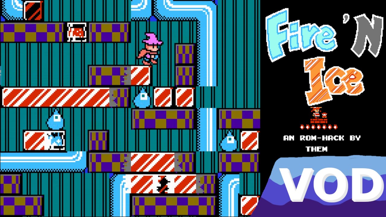 Fire 'N Ice Speedrunner Plays the Shortest FNI ROM Hack (VOD)
