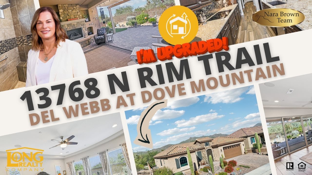 Active Adult Upgraded Journey Model Home Tour | Del Webb Dove Mountain, Marana AZ | Nara Brown Team