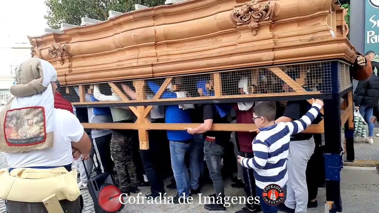 CUARESMA 2024 - ENSAYO COSTALEROS PASO DE MISTERIO AFLIGIDOS - CHICLANA DE LA FRONTERA