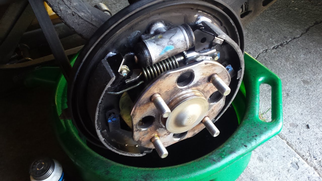 1994 Honda Accord Rear Drum Brake Shoe Replacement