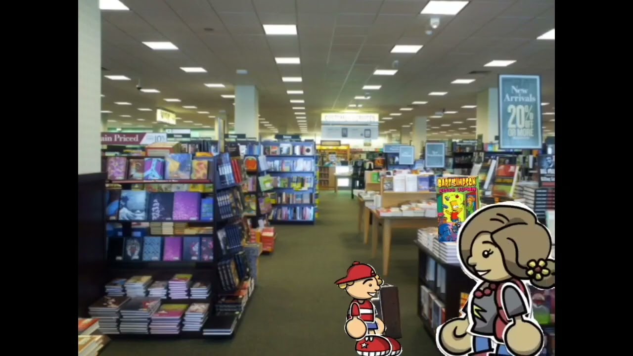 ЧИСТОТА: Билли снимает на видео книгу в B&N