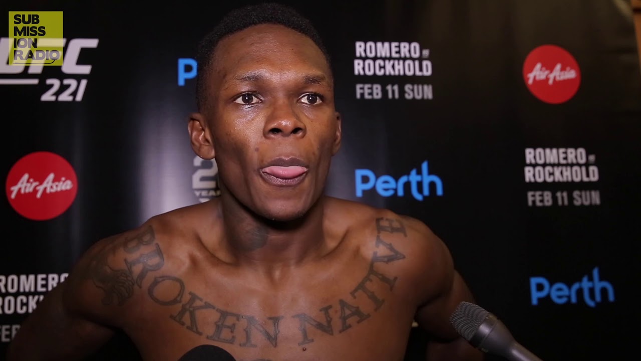 UFC 221: Israel Adesanya Explains Peeing Motion Post-Fight, Feeling Snubbed by Sean Shelby