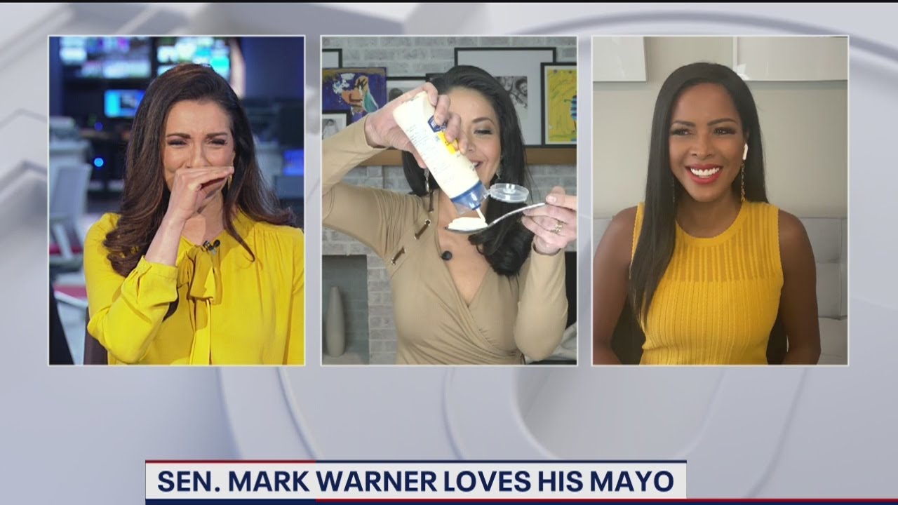 FOX 5 anchor eats spoonful of mayonnaise on live television