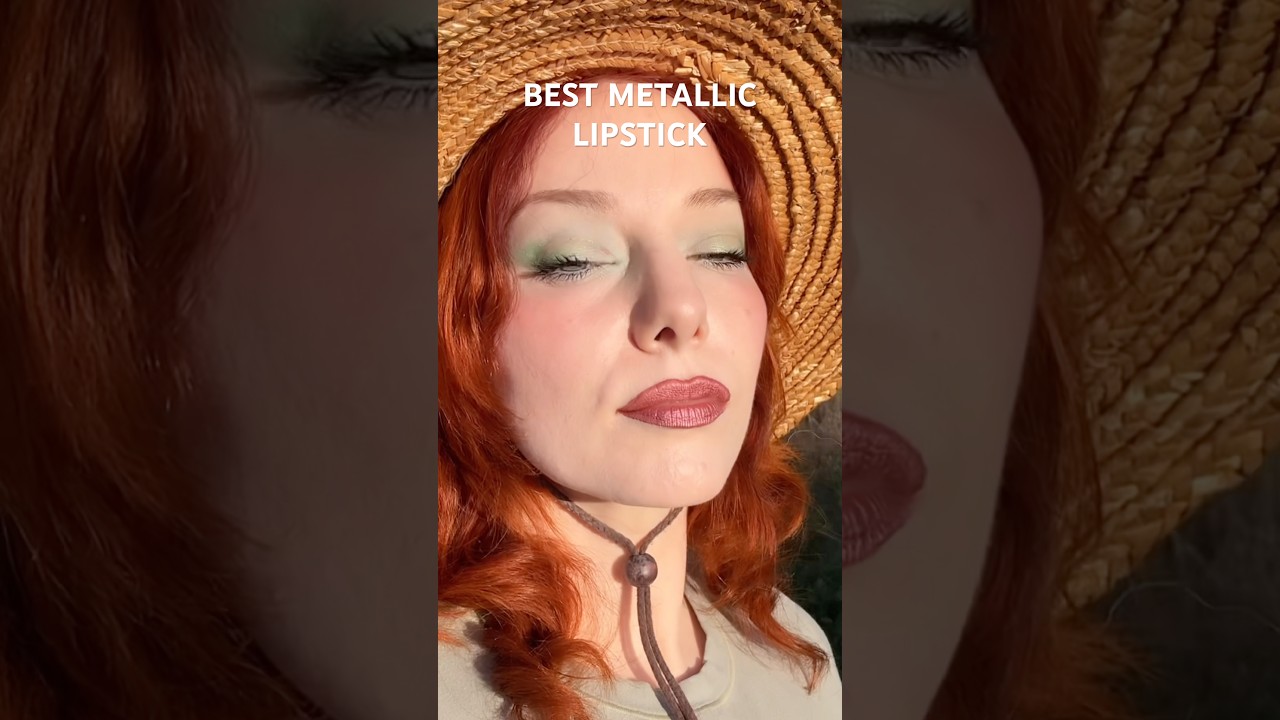 Best Metallic Lipstick 🤩 See comments for product info 👀 #lipstick #liquidlipstick #makeup