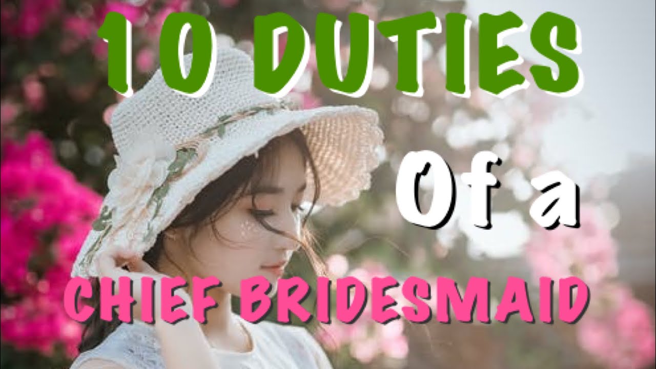 The Hint/ 10 Duties of a Chief Bridesmaid. #wedding #bridesmaids #bride #bridetobe