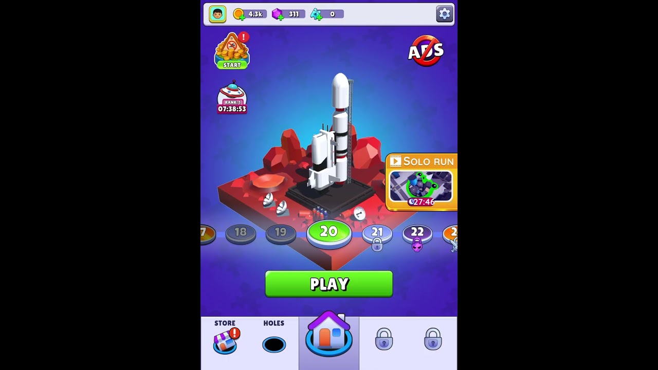 Hole io 5 min game 