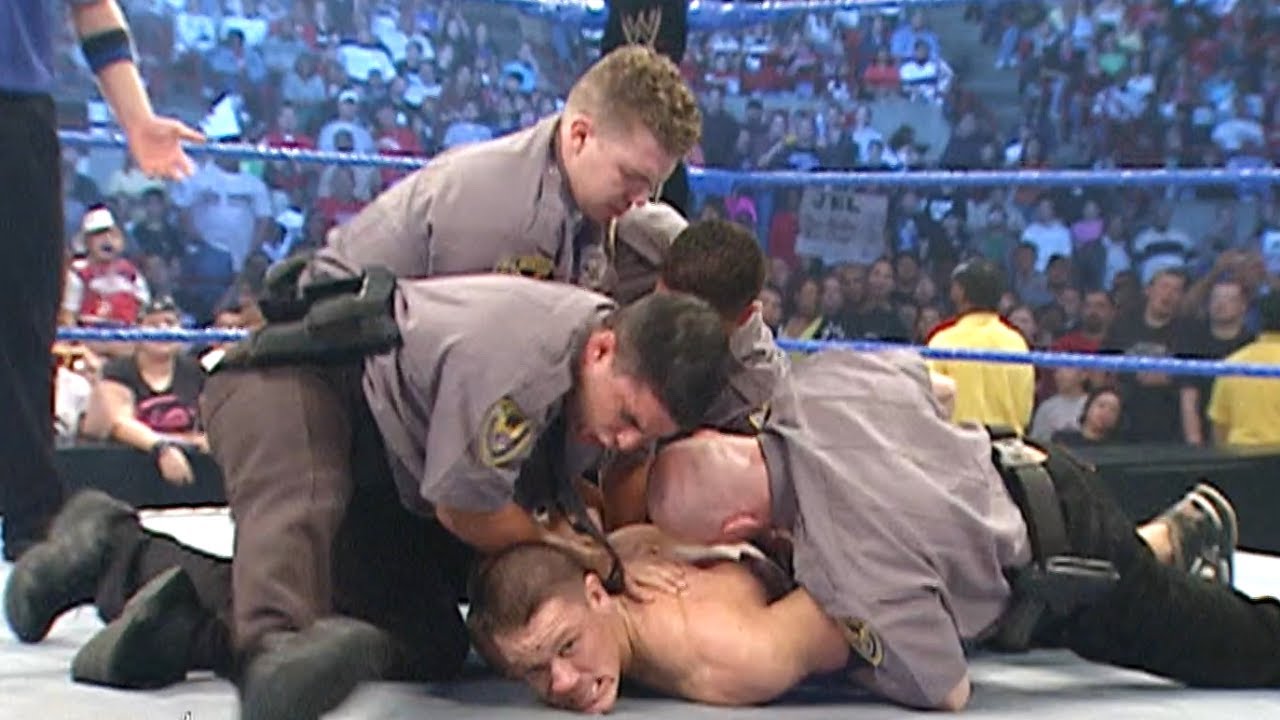 Джон Сина арестован: SmackDown, 31 марта 2005 г.