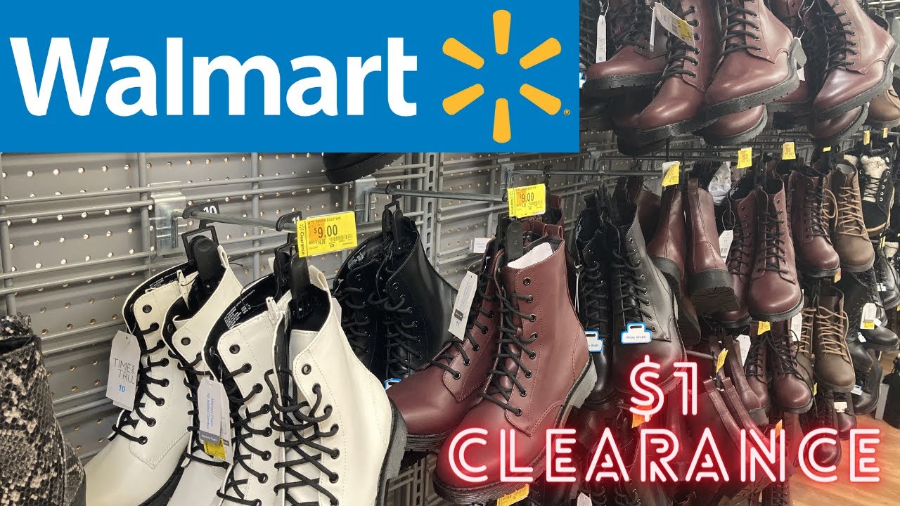 CLEARANCE SHOPPING AT WALMART // WINTER CLEARANCE // SHOP WITH ME // $1 CLOTHES AT WALMART