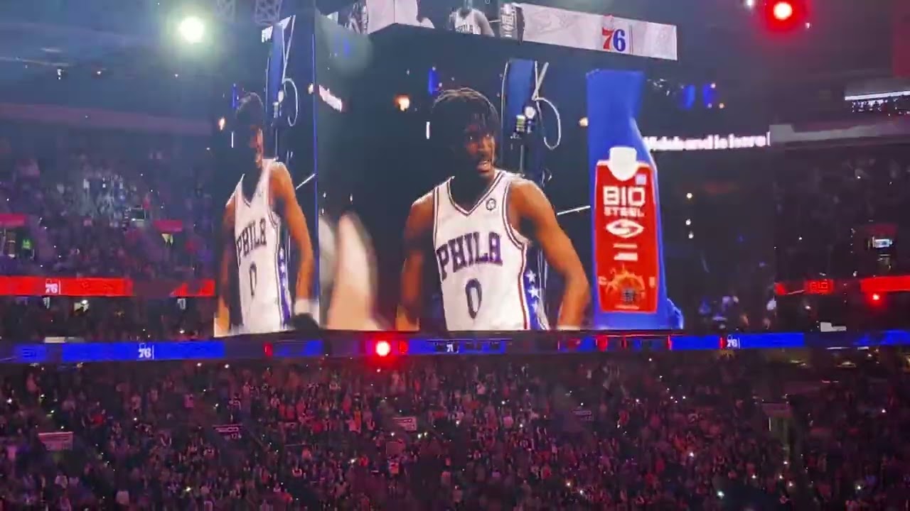 Sixers vs Knicks Intro | James Harden Debut
