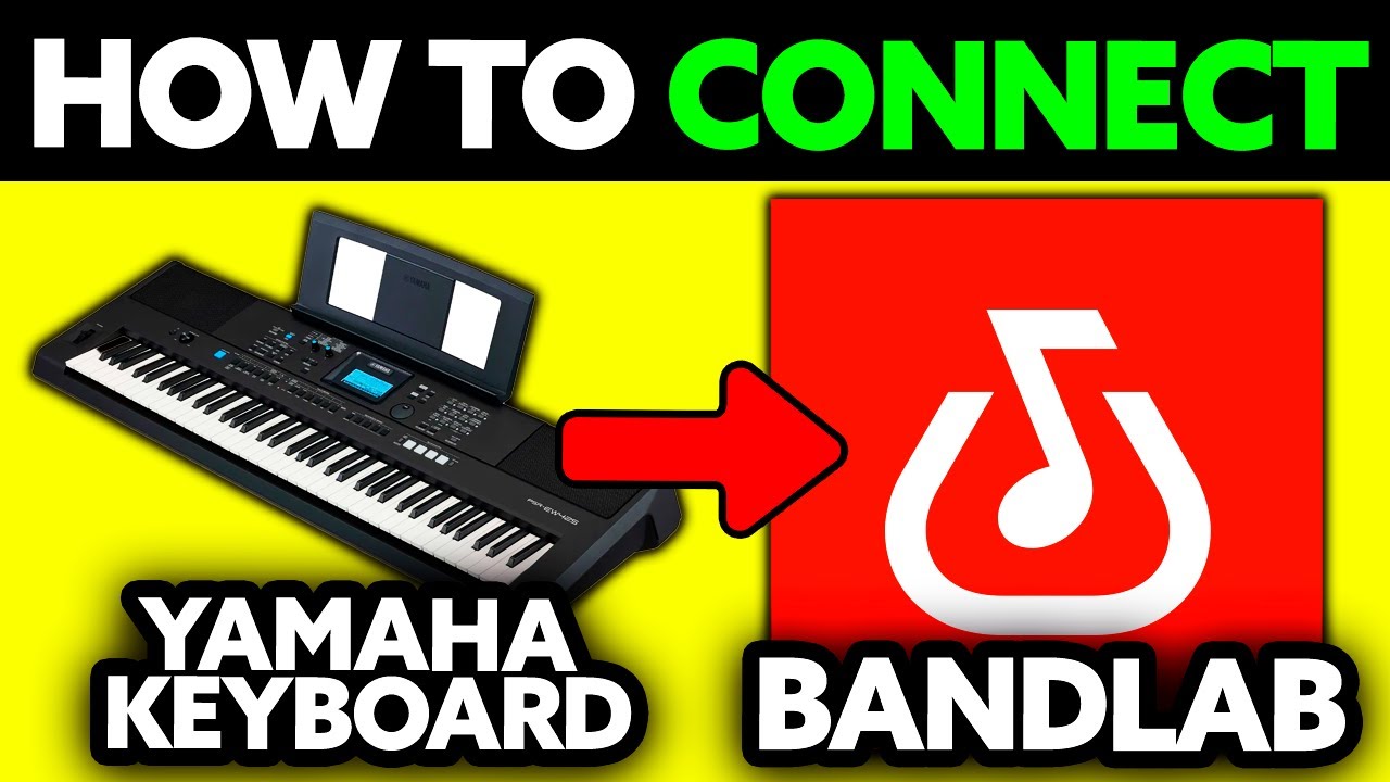 Как подключить клавиатуру Yamaha к BandLab (2025) &mdash; пошагово