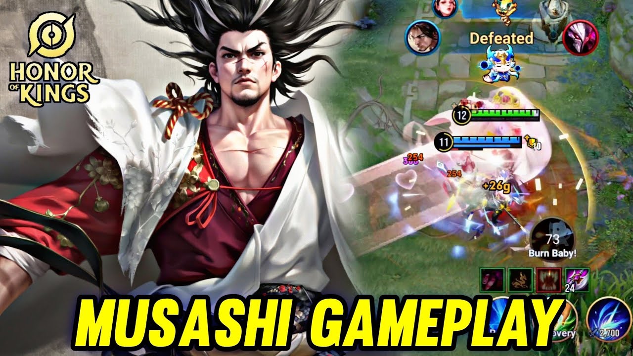 HOK : MUSASHI GAMEPLAY | IN JUNGLE - HONOR OF KINGS