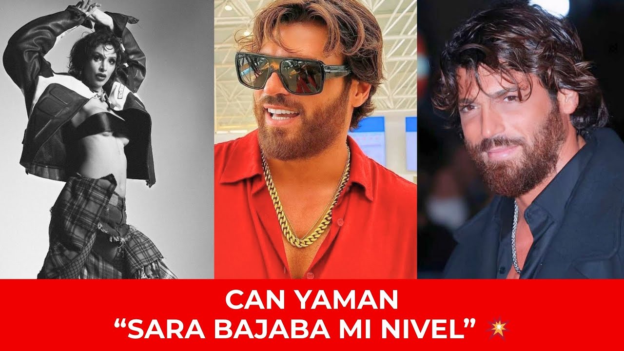 💥 La confesión filtrada de Can Yaman destrozó a Sara Bluma “Estaba bajando mi nivel”