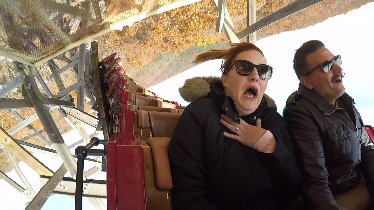Катание на американских горках в тематическом парке Silver Dollar City!