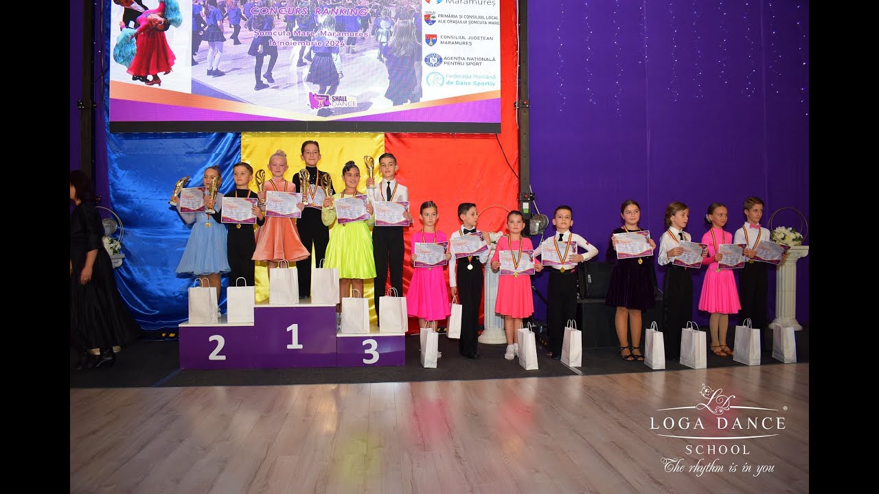 Loga Dance School la Cupa Shall We Dance - Precompetitional 3 dansuri (8-9 ani) - Ballroom Dancing