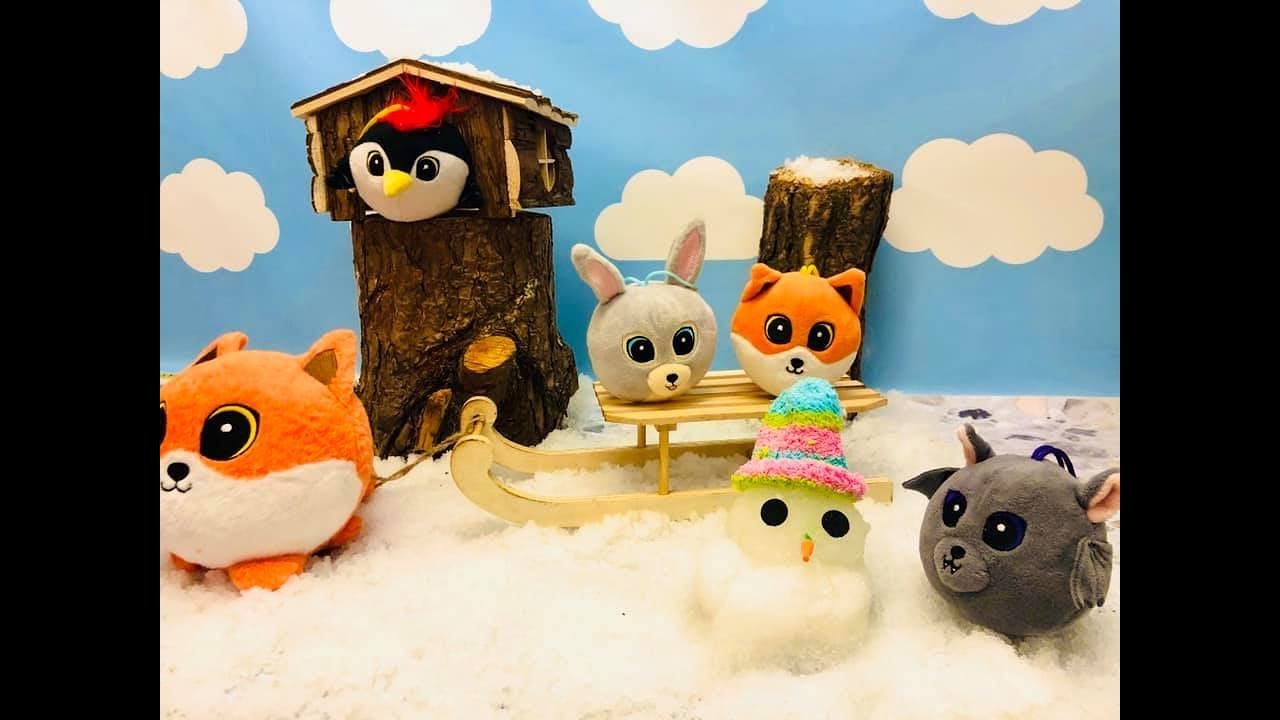GANG SŁODZIAK&Oacute;W 2 🦊🐰 Bajka 🦊🐰 Słodziaki 🐻🐼Pada śnieg  🌨🌨pada śnieg 🌨🌨