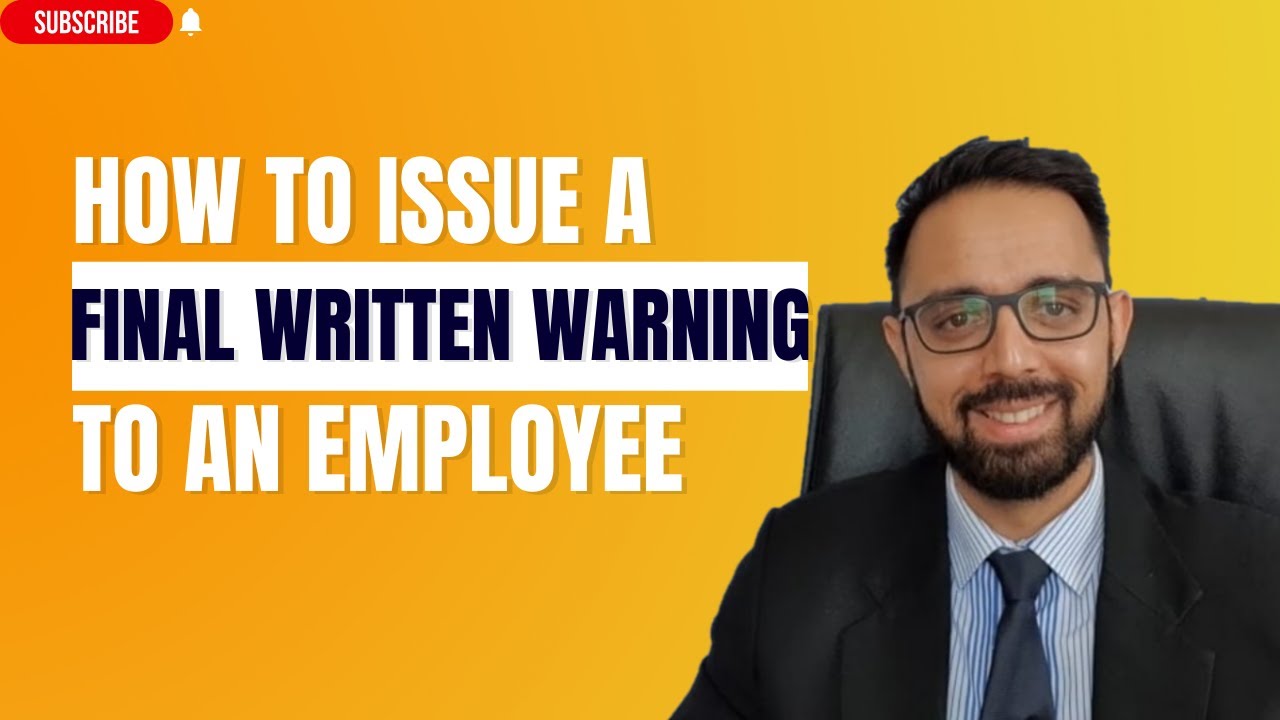 [L199] HOW TO ISSUE A FINAL WRITTEN WARNING TO AN EMPLOYEE| SOUTH AFRICA LAW