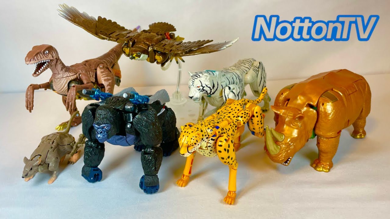 Beast Wars Again – All Maximals Transformation!｜ ビーストウォーズアゲインのサイバトロンを全員変形させてみた！