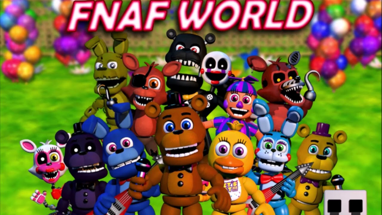 FNaF World - 8 Bit Travel 2 [Slowed + Reverb]