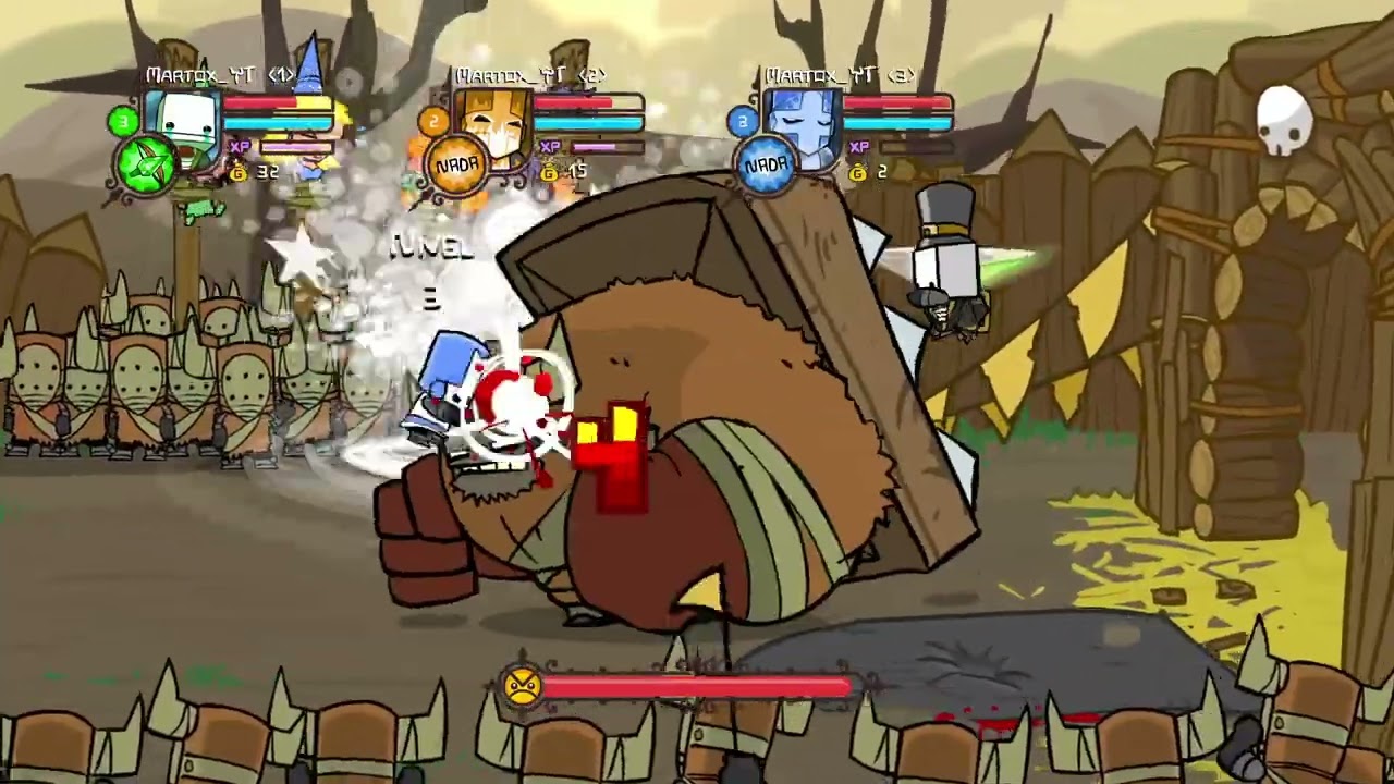Castle Crashers #1 Super Caballeros De Newgrounds