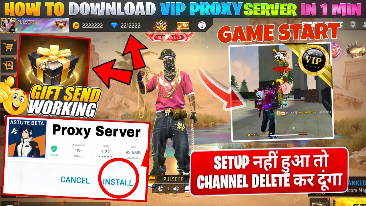 GIFT SENDING 🎁 / GAME START 