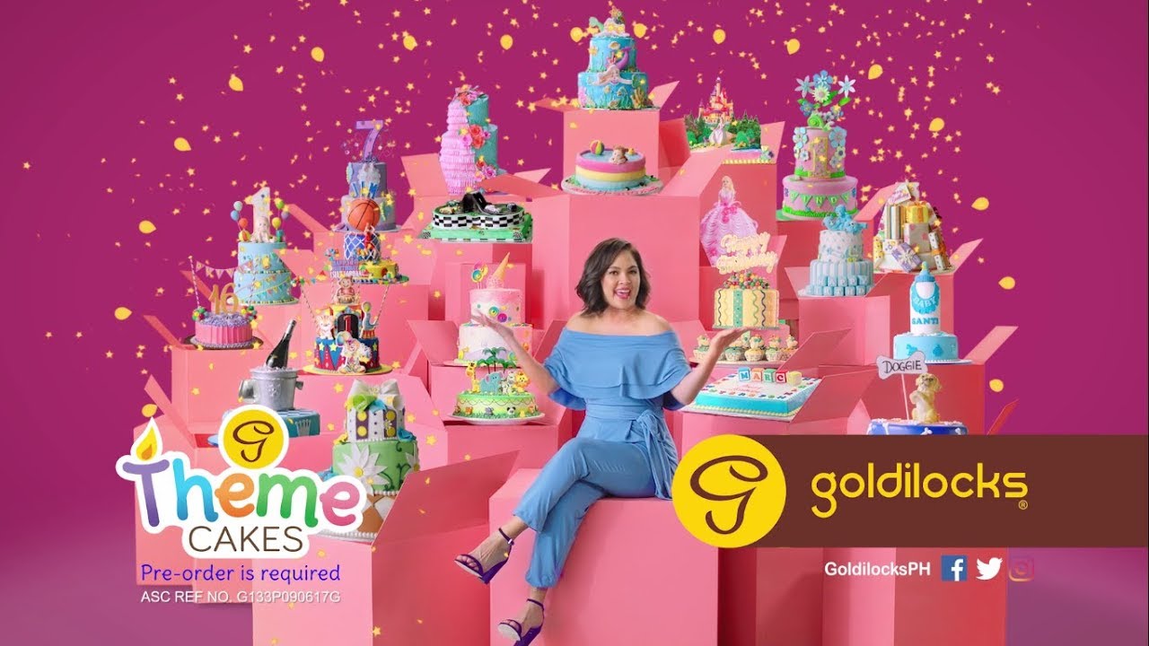 Goldilocks Theme Cakes TVC