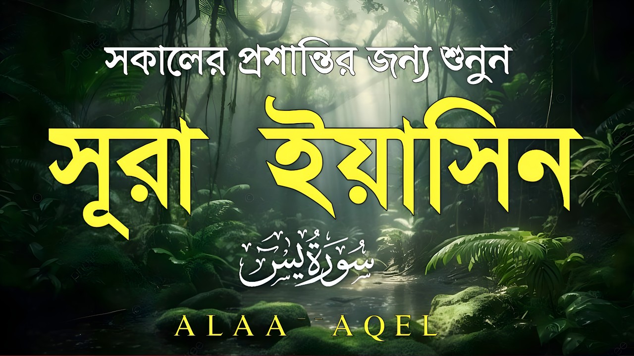 প্রতিদিন সকালে শুনুন-প্রশান্তিময় কণ্ঠে সূরা ইয়াসীন|(سورة يس) SURAH YASIN |Morning Quran Racitation