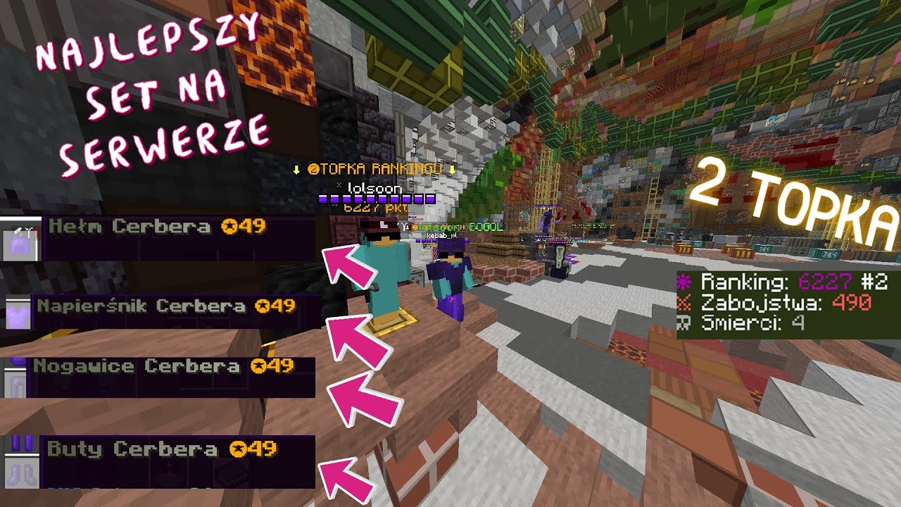 | MINESTAR.PL BOXPVP MONTAGE #29 | OPENING 8 LUCKYBLOCKOW | FULL ITEMY 49 | TOP 2 |
