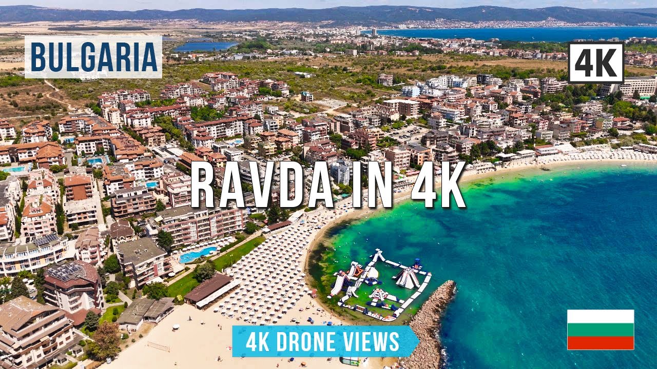 Ravda, Bułgaria 2025 🌞 Zapierające dech w piersiach widoki z lotu ptaka ukrytego | 4K Drone Tour