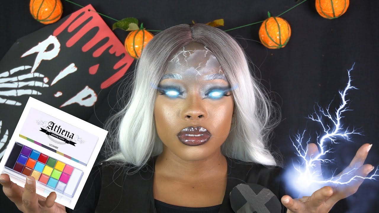 ATHENA Face Palette Review || STORM Makeup || SPOOKY SEASON