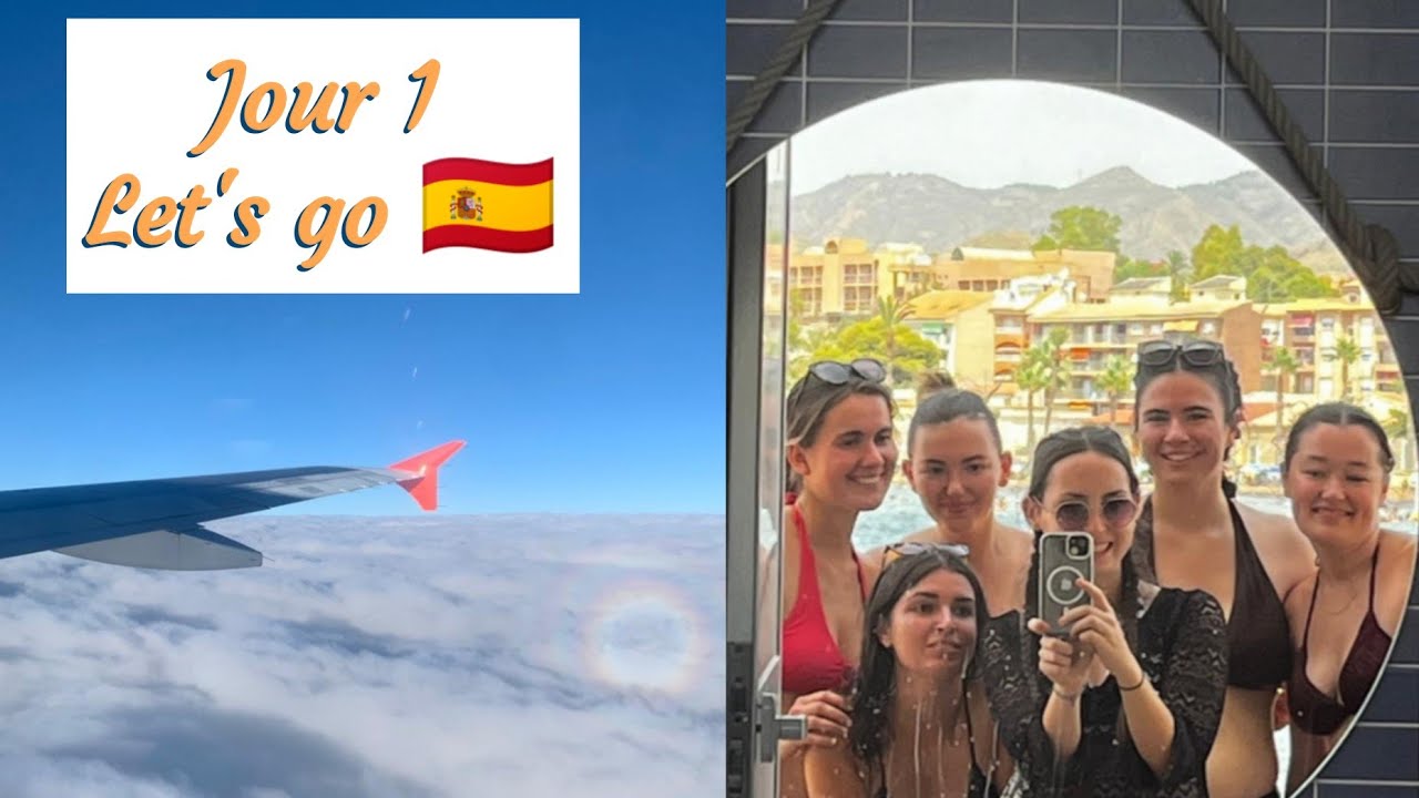 Vlog en Espagne #1 - Attention on débarque !!!