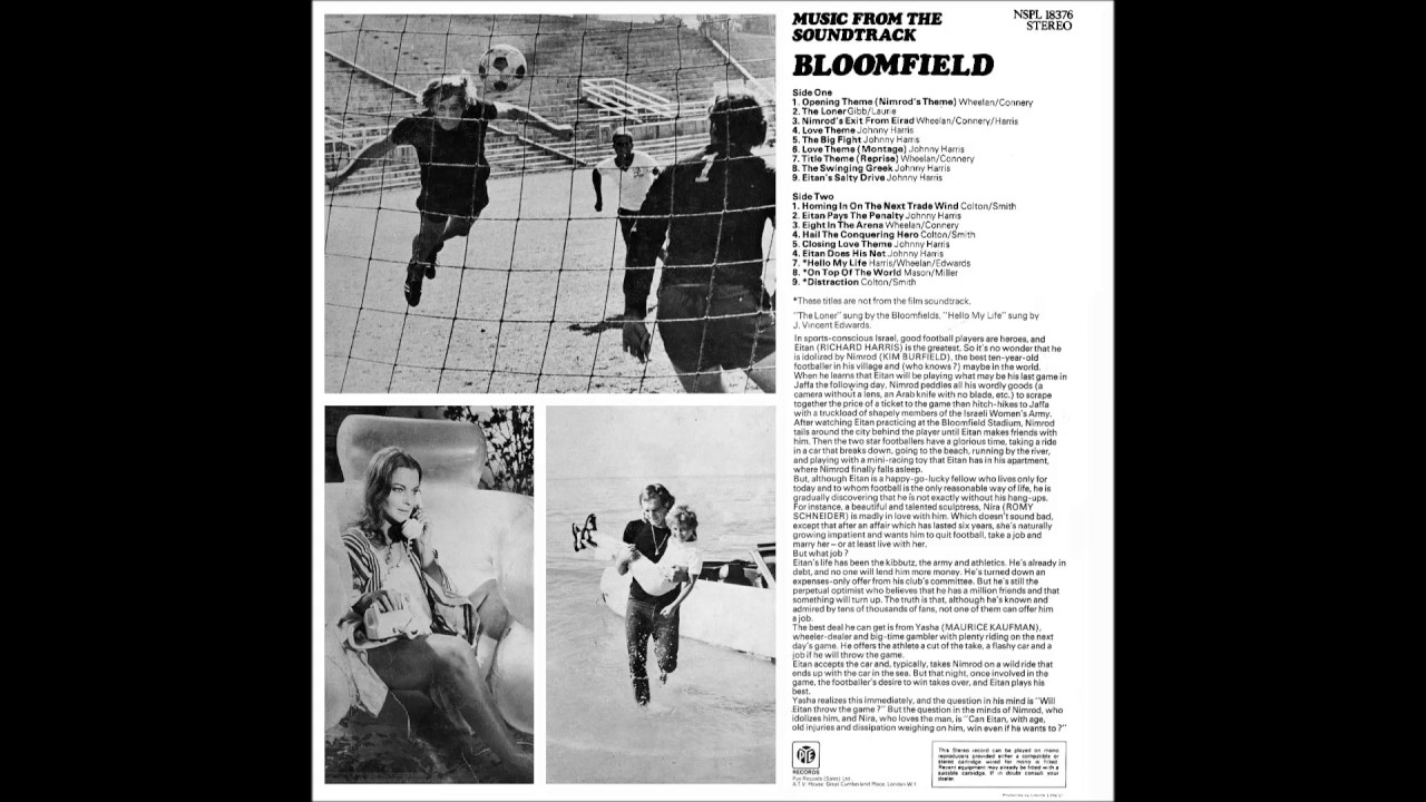 Johnny Harris - Love Theme from Bloomfield