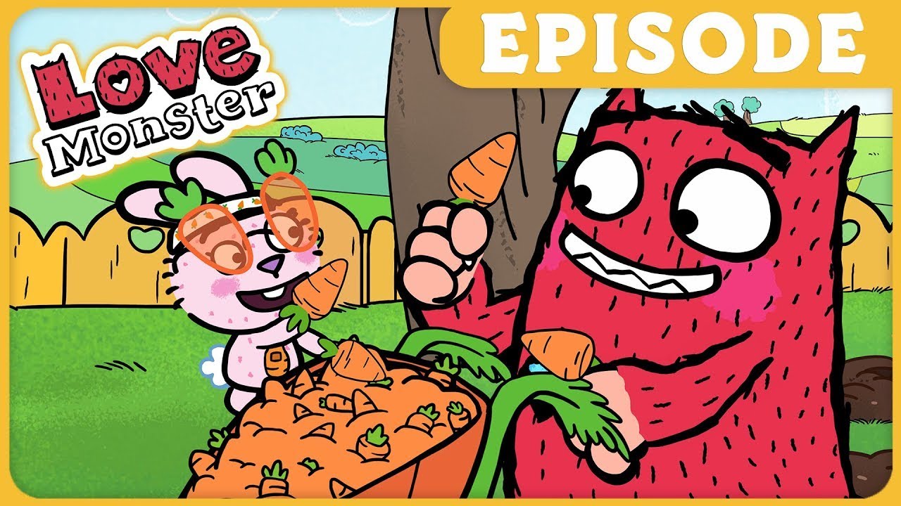 Can He Learn to Like Carrots? | ❤️ Love Monster ❤️ | Full Episode for Kids | Carrot Day