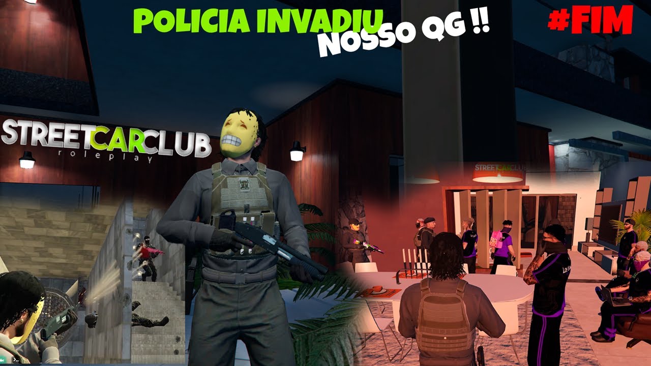 POLICIA FEZ O CERCO NO NOSSO QG E INVADIU SERÁ QUE AGORA A CASA CAIU PRA NOS !! Street CarClub FINAL