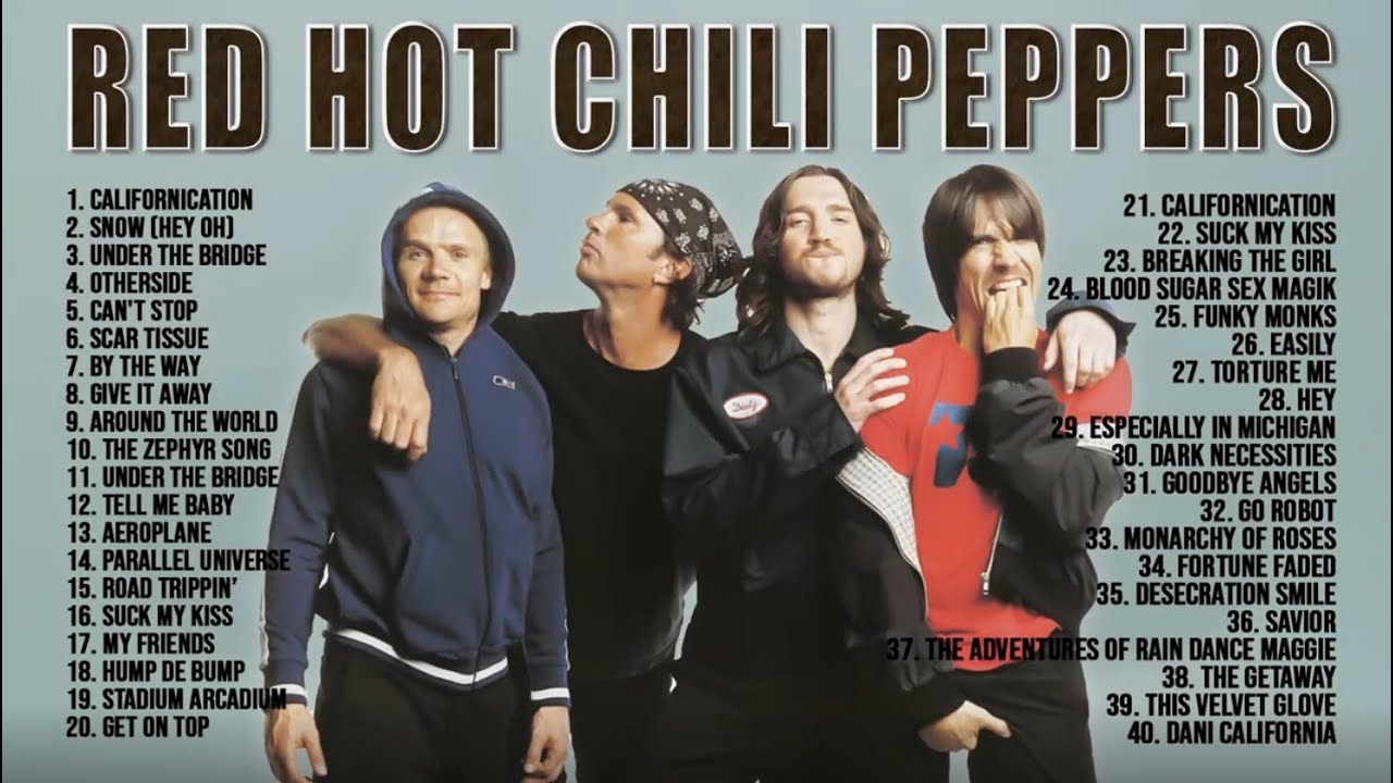 RedHotChiliPeppers Greatets Hits Full Album ~ Best Songs Of RedHotChiliPeppers ~ Rock Songs Playlist