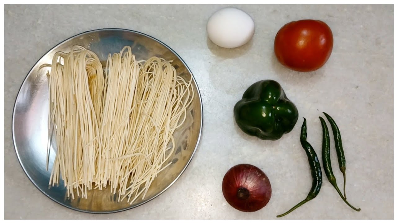 Egg chowmein /egg fried noodles 🍜 