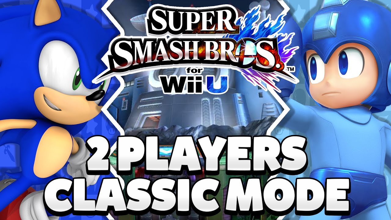 Super Smash Bros. Wii U - Sonic & Megaman Classic Mode [1080p HD]