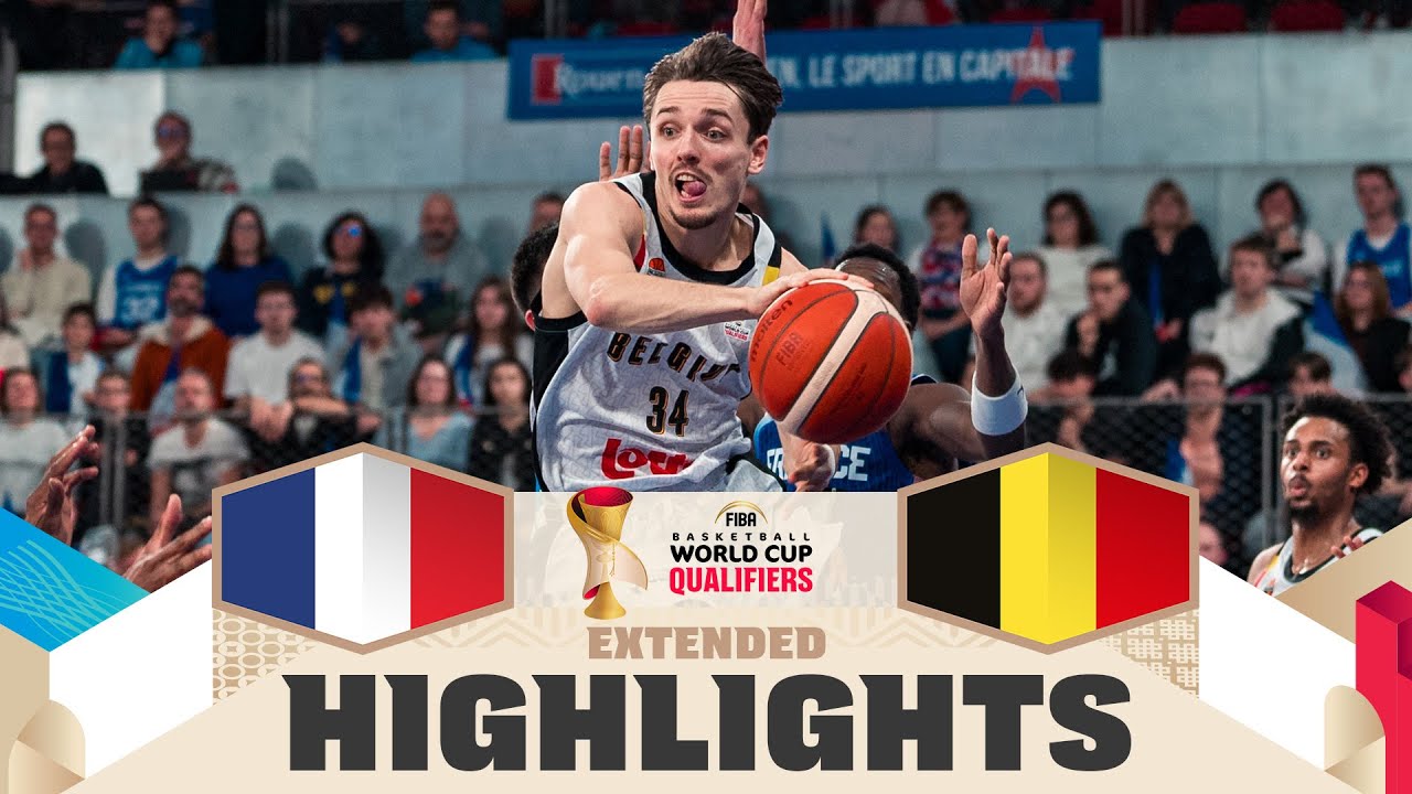 France 🇫🇷 v Belgium 🇧🇪 | Extended Highlights | FIBA Basketball World Cup 2027 European Qualifiers