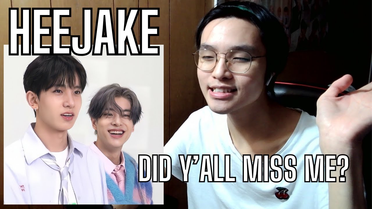 ENHYPEN HEEJAKE TIKTOKS (HEESEUNG and JAKE) (a gay reacts)