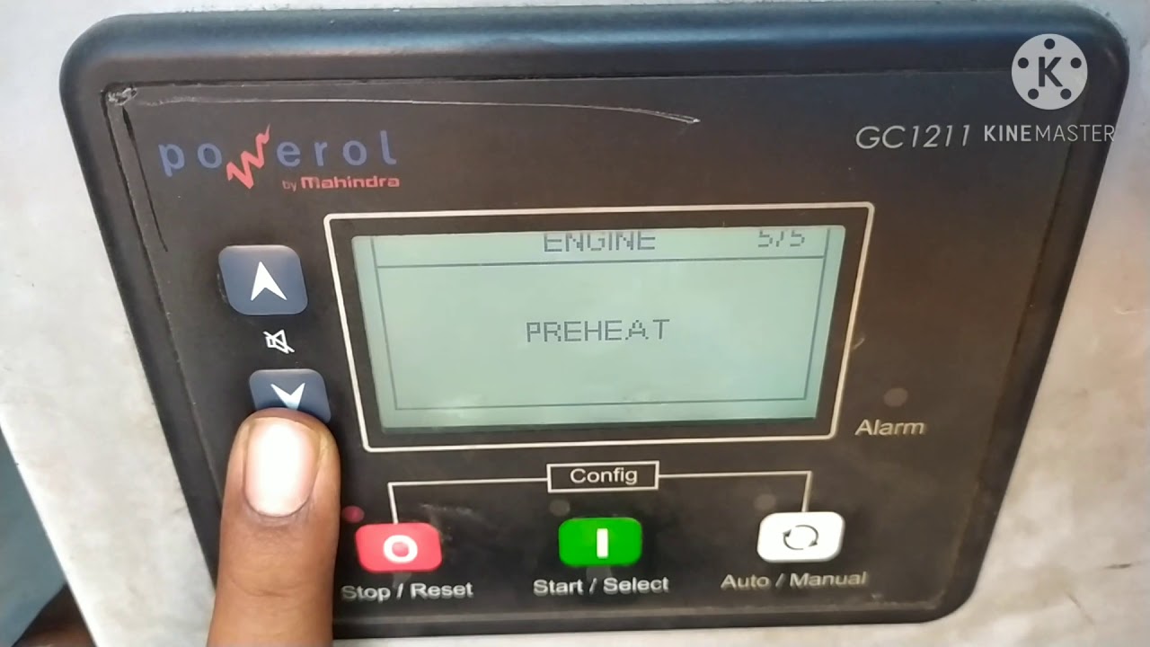 MAHINDRA DG CANTROLLER CALIBRATION. HOW TO CALIBRATE MAHINDRA DG CANTROLLER
