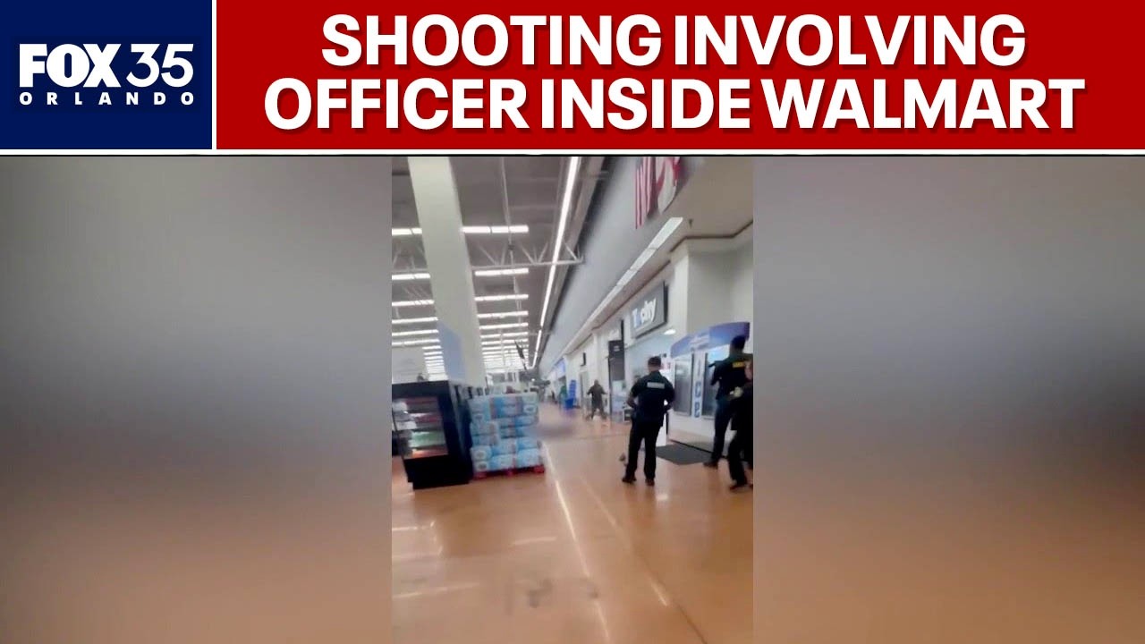 Shooting involving officer inside Kissimmee Walmart: Sheriff