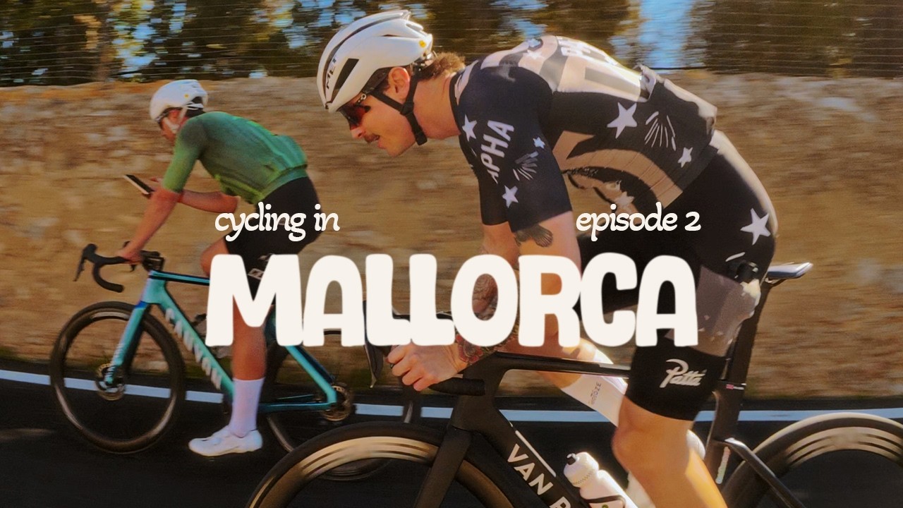 cycling 154km through the mountains of Mallorca