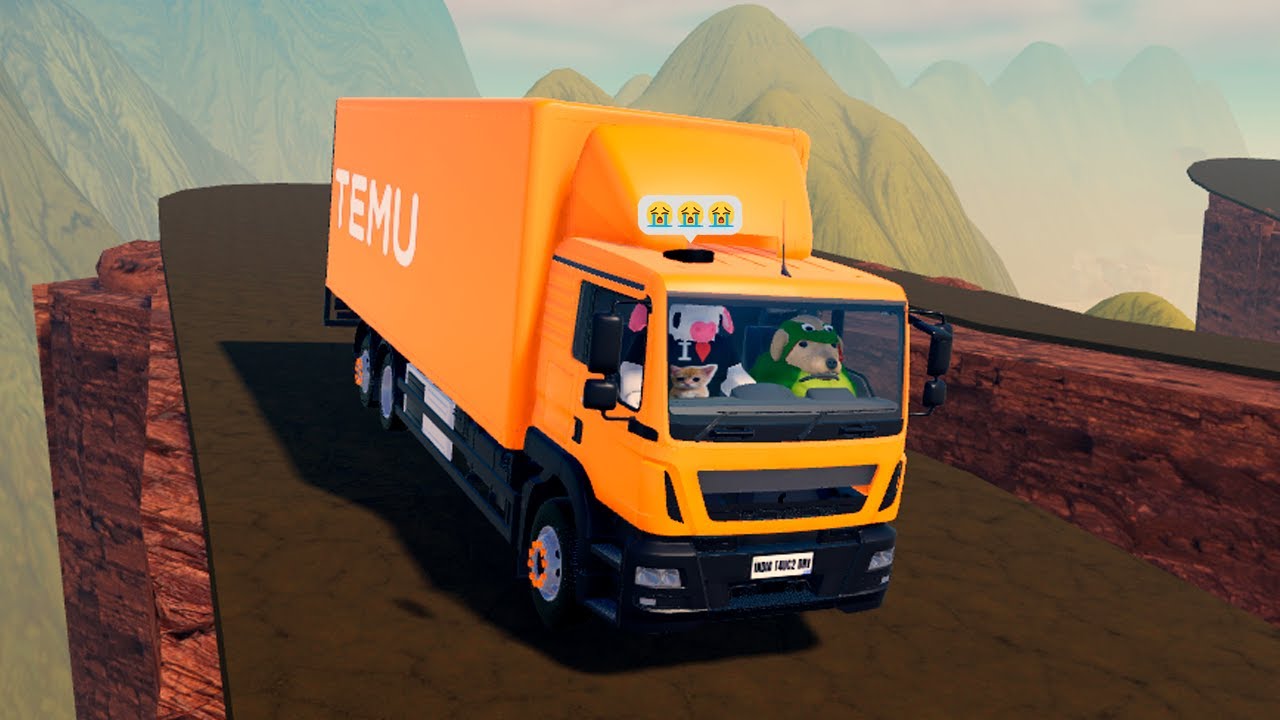 SIMULADOR de REPARTIDOR de TEMU en ROBLOX