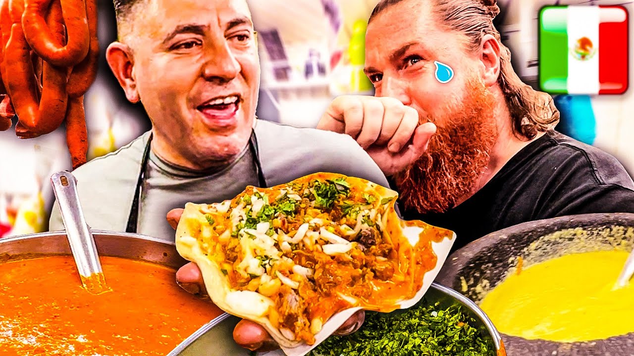 ASÍ COMEN los MEXICANOS en la CALLE 🔥😮