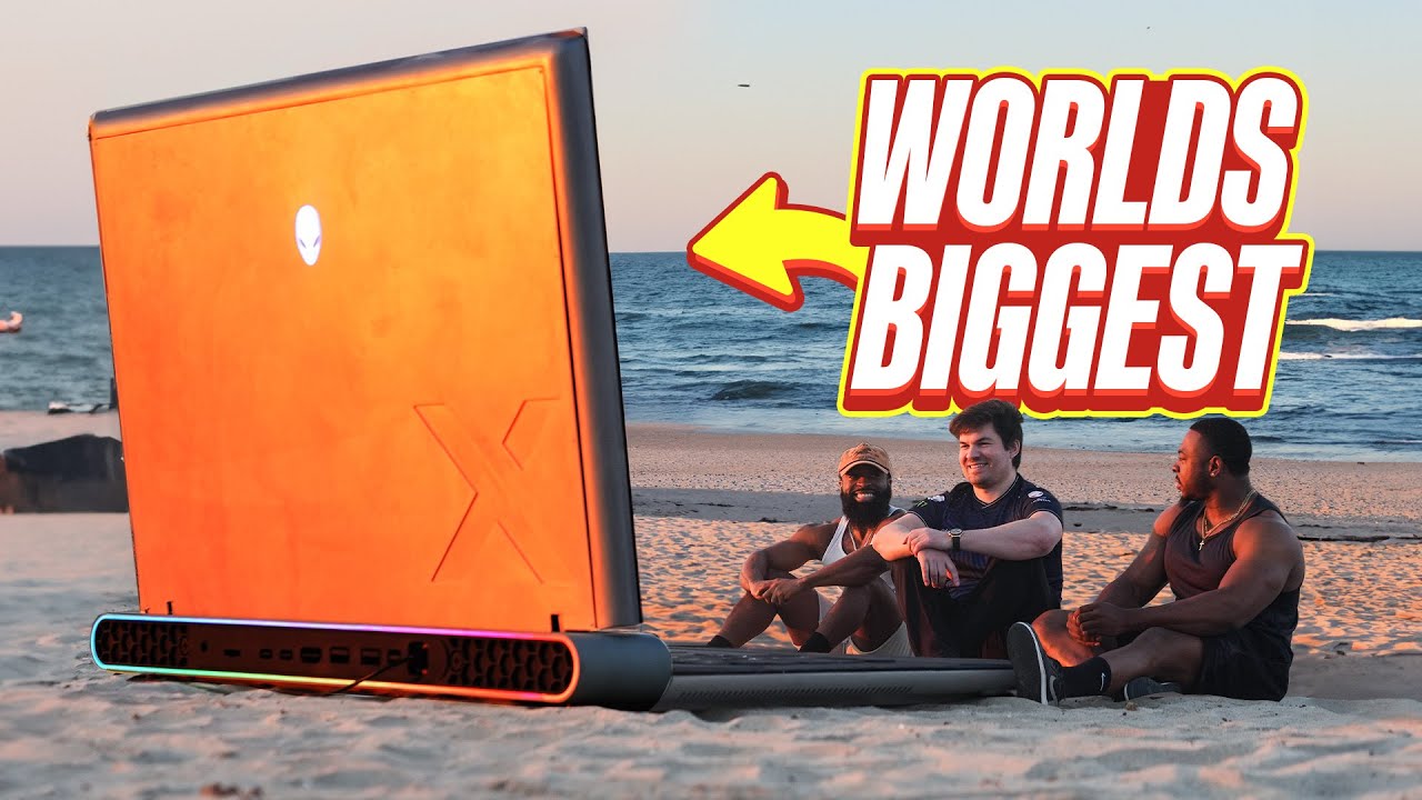 This is the BIGGEST Laptop in the World