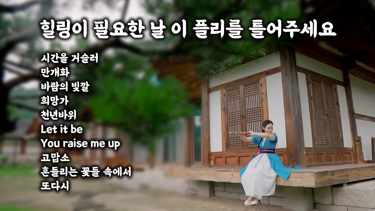 [Playlist] 힐링이 필요한 날 이 플리를 틀어주세요 feat. 국악기