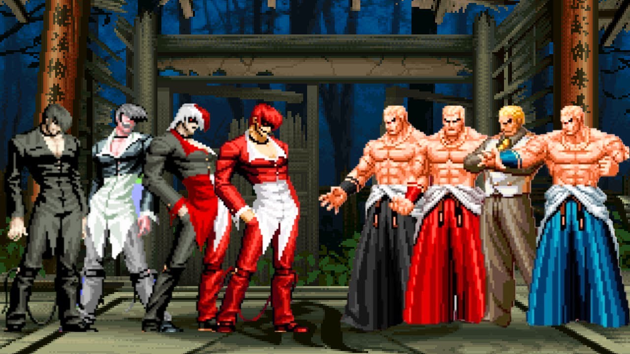 KOF Memorial - Iori Yagami Team vs Geese Howard Team