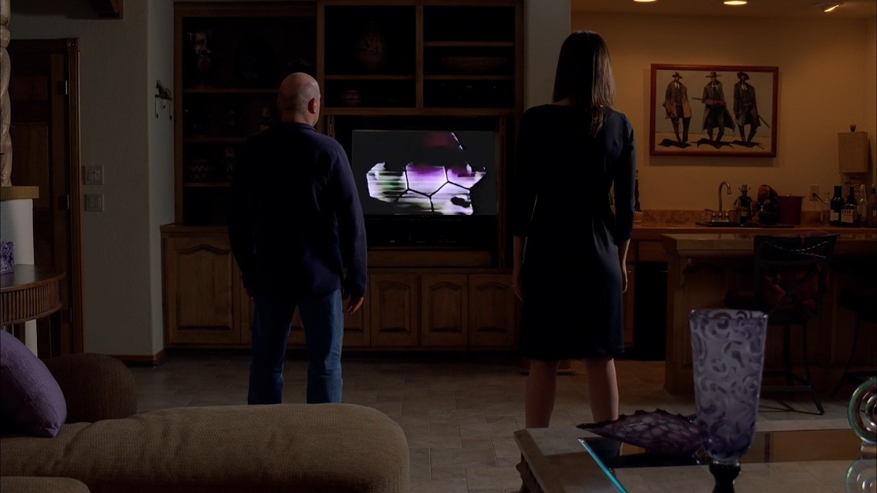 Hank and Marie watch the BOC VHS tape